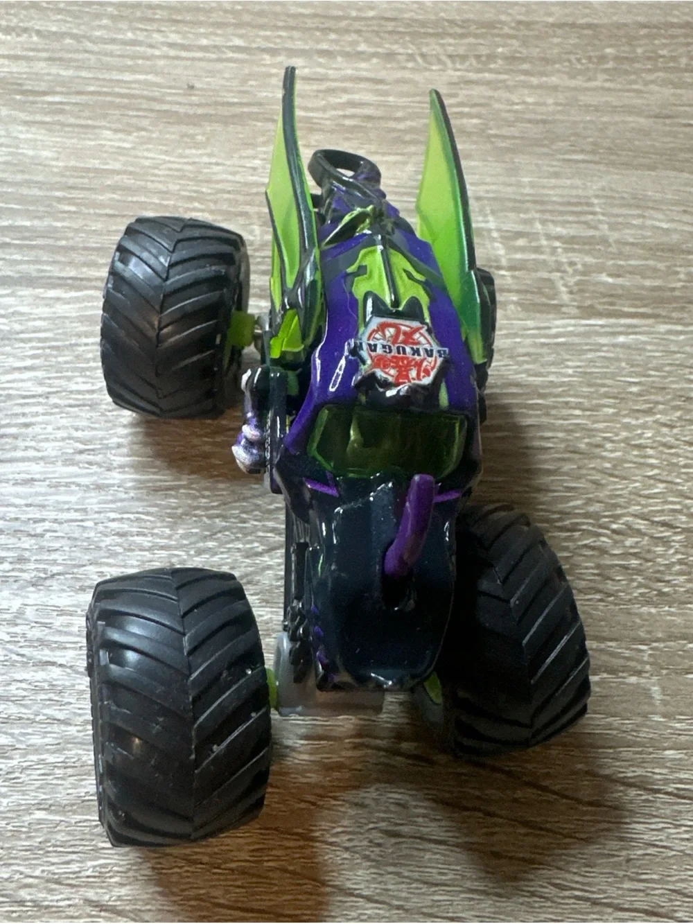 Monster Jam bright green